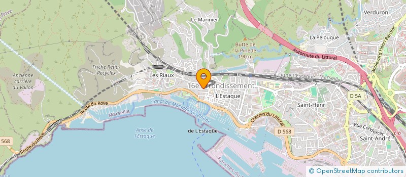 localisation de l'entreprise VITA FORME  MARSEILLE