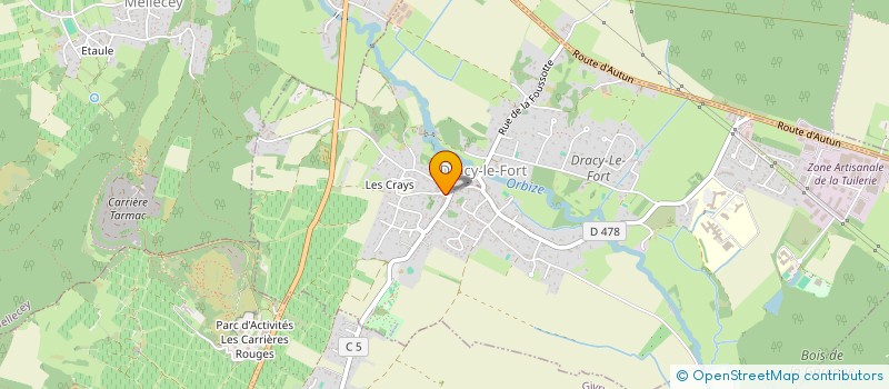 localisation de l'entreprise VITA'GYM à GIVRY