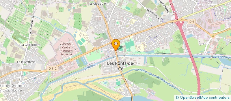 localisation de l'entreprise VITA INVEST  LES PONTS-DE-CE