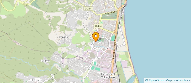 localisation de l'entreprise VITA INVESTISSEMENTS à BASTIA