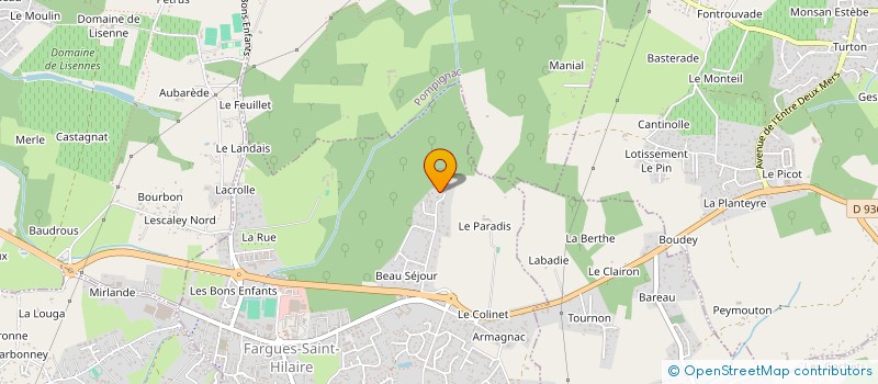 localisation de l'entreprise VITA LA TESTE  LA TESTE-DE-BUCH