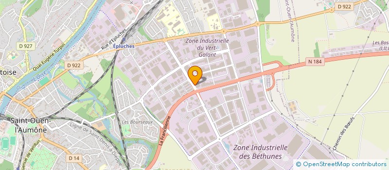 localisation de l'entreprise VITA LAQUE à SAINT-OUEN-L'AUMONE