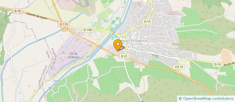 localisation de l'entreprise VITA LIBERTE  LANCON-PROVENCE