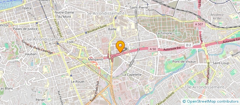 localisation de l'entreprise VITA LIBERTE CAPELETTE à MARSEILLE