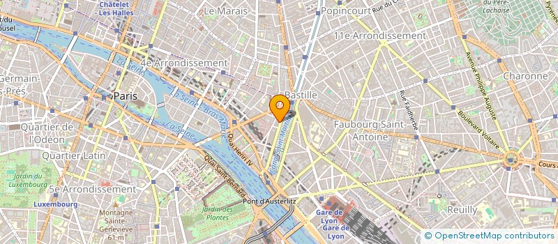 localisation de l'entreprise VITA LIBERTE PARIS BASTILLE à PARIS