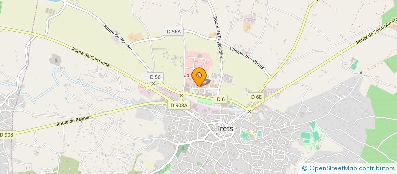 localisation de l'entreprise VITA LIBERTE TRETS  TRETS
