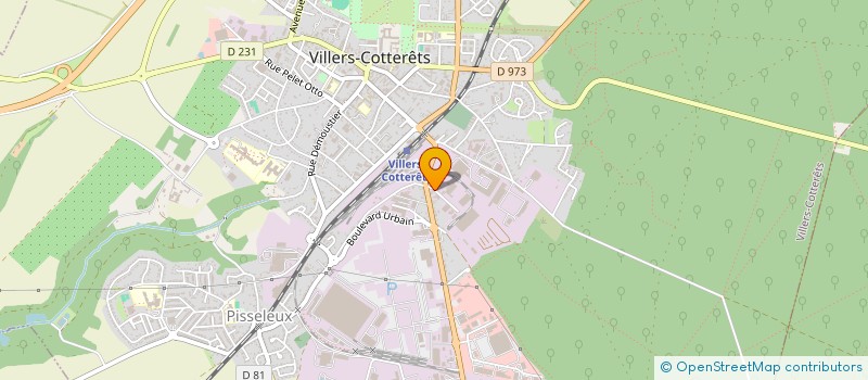 localisation de l'entreprise VITA-MAILLE à VILLERS-COTTERETS