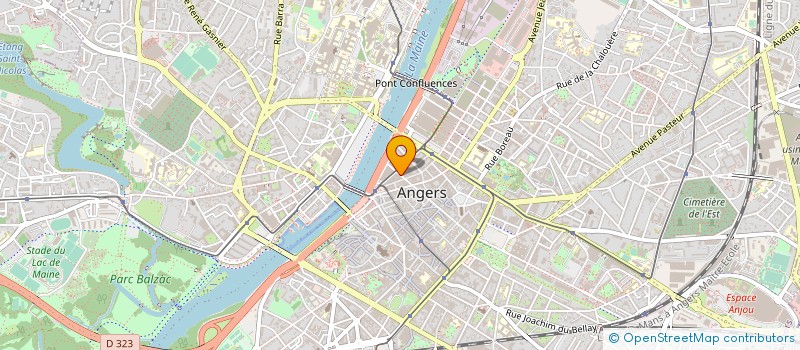 localisation de l'entreprise VITA MIN à ANGERS