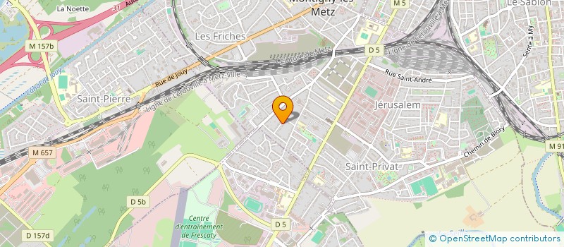 localisation de l'entreprise VITA NOVA à MONTIGNY-LES-METZ