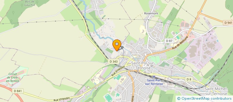 localisation de l'entreprise VITA NOVA  GAUCHIN-VERLOINGT