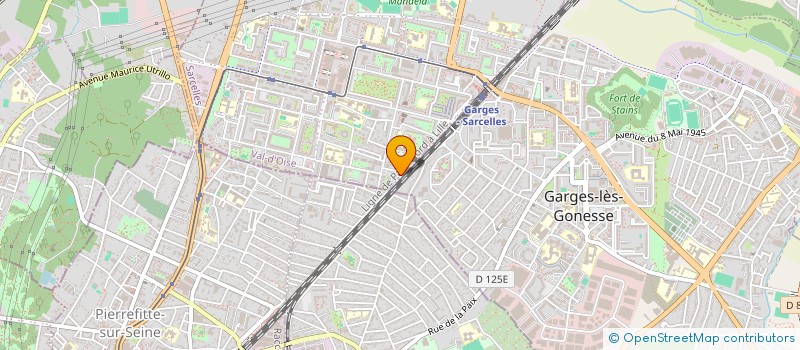 localisation de l'entreprise VITA NOVA 95  SARCELLES