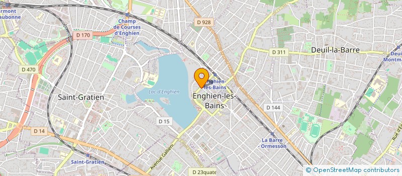 localisation de l'entreprise VITA NOVA INVEST  ENGHIEN-LES-BAINS