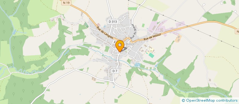 localisation de l'entreprise VITA NUOVA à FAYL-BILLOT