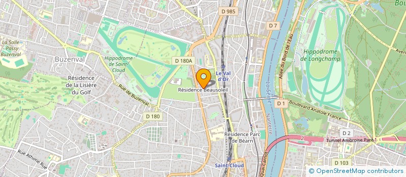 localisation de l'entreprise VITA PERFETTA à SAINT-CLOUD