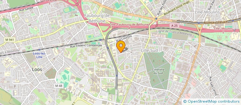 localisation de l'entreprise VITA STREET  LILLE