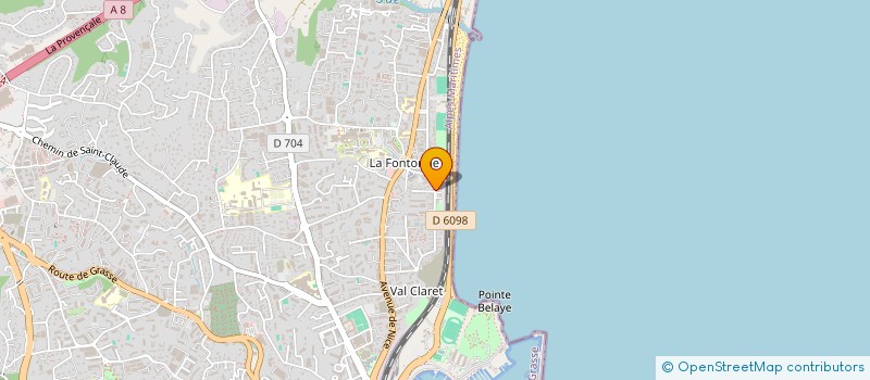 localisation de l'entreprise VITA SWIM TEAM à ANTIBES