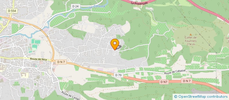 localisation de l'entreprise VITA'VIE.  ROUGIERS