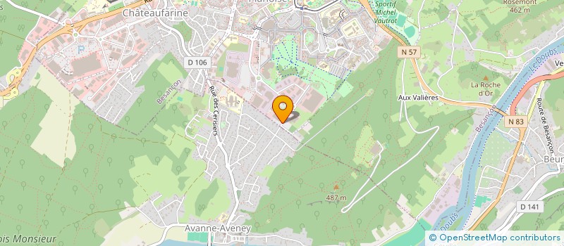 localisation de l'entreprise VITABRI à BESANCON