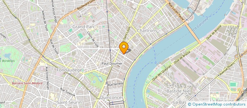 localisation de l'entreprise VITACOLORI ART PRODUCTION  BORDEAUX