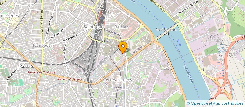 localisation de l'entreprise VITADIS INVEST à CENON