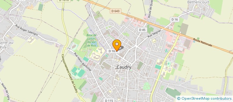 localisation de l'entreprise VITADOM à CAUDRY