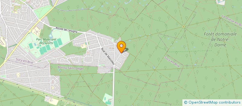 localisation de l'entreprise VITAE  SUCY-EN-BRIE