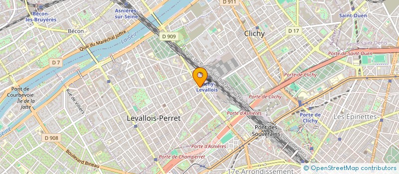 localisation de l'entreprise VITAE AUTOMOBILE TRANSPORT LOGISTIQUE à LEVALLOIS-PERRET