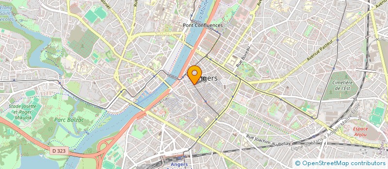 localisation de l'entreprise VITAE AVOCAT à ANGERS