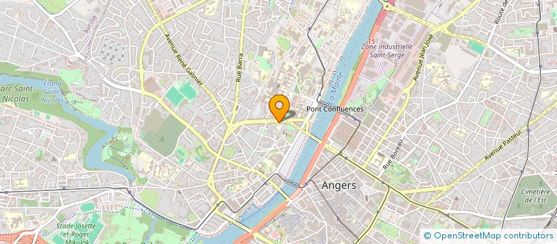 localisation de l'entreprise VITAE FORMATION à ANGERS