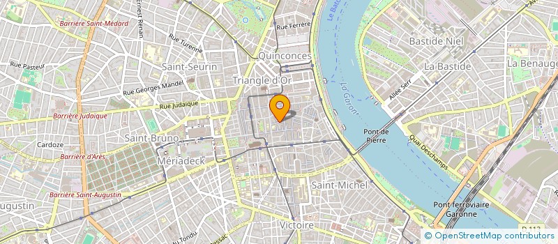 localisation de l'entreprise VITAE VINUM  BORDEAUX