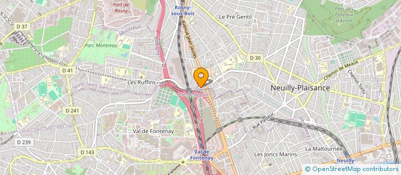 localisation de l'entreprise VITAEX.COM  CROISSY-BEAUBOURG