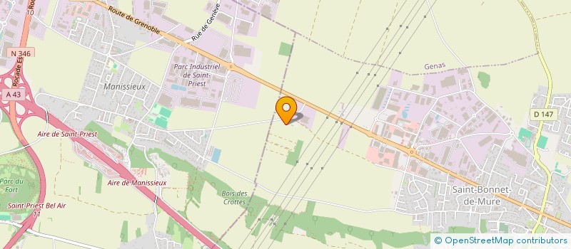 localisation de l'entreprise VITAFIRE  SAINT-BONNET-DE-MURE