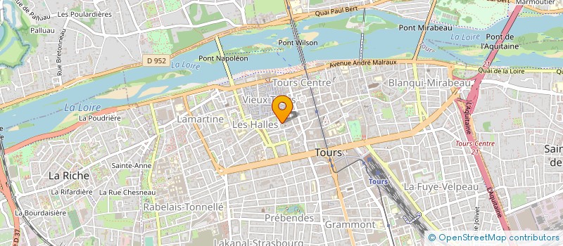 localisation de l'entreprise VITAFORM à TOURS