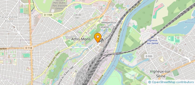localisation de l'entreprise VITAFREESH à ATHIS-MONS