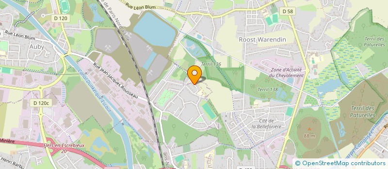 localisation de l'entreprise VITAFUZION  AUBY