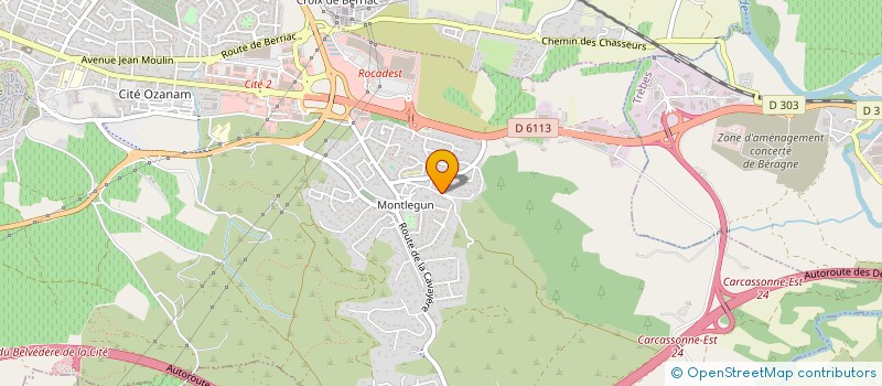 localisation de l'entreprise VITAGRI à CARCASSONNE