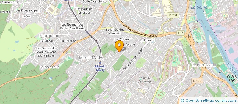 localisation de l'entreprise VITAJARDIN  MAREIL-MARLY