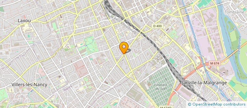 localisation de l'entreprise VITAKINE  NANCY