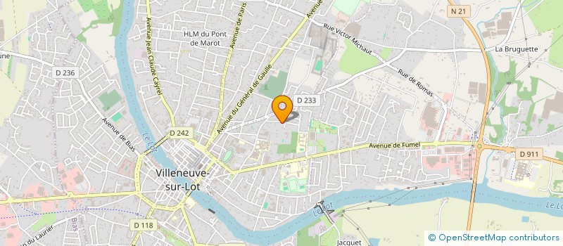 localisation de l'entreprise VITAL  VILLENEUVE-SUR-LOT