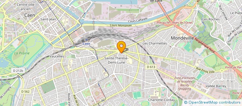 localisation de l'entreprise VITAL à CAEN