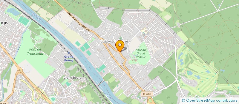 localisation de l'entreprise VITAL à SOISY-SUR-SEINE