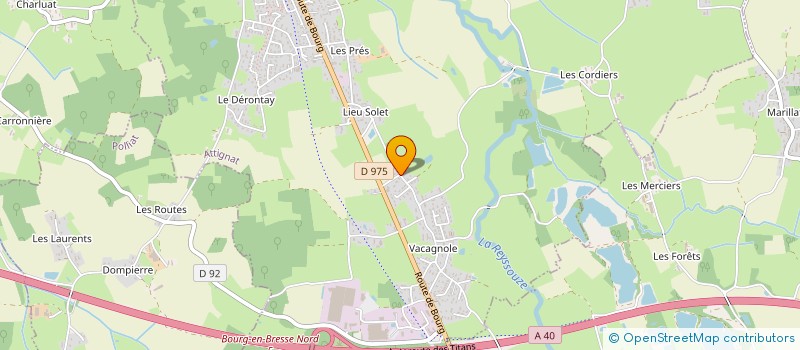 localisation de l'entreprise VITAL  ATTIGNAT