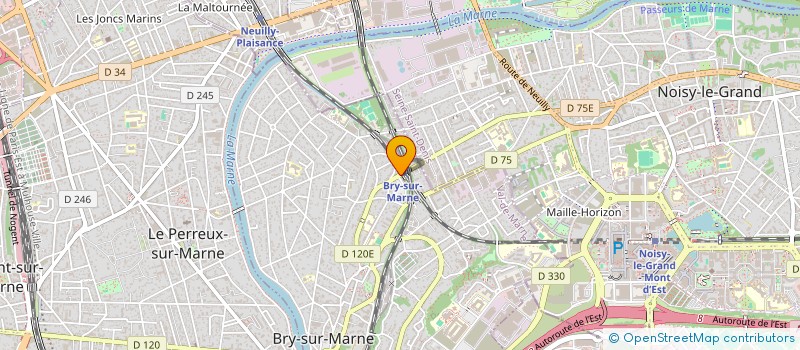 localisation de l'entreprise VITAL à DRANCY