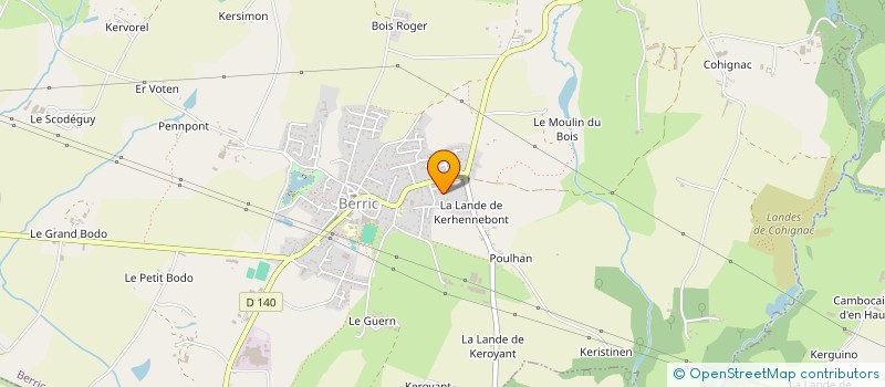 localisation de l'entreprise VITAL ALIMENTERRE  BERRIC