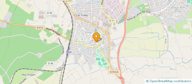 localisation de l'entreprise VITAL BIEN ETRE 66 à ELNE