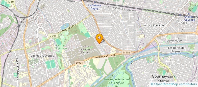 localisation de l'entreprise VITAL CONFORT VOYAGE à NEUILLY-SUR-MARNE