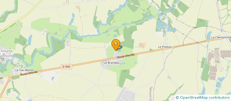 localisation de l'entreprise VITAL' DCO à TALMONT-SAINT-HILAIRE