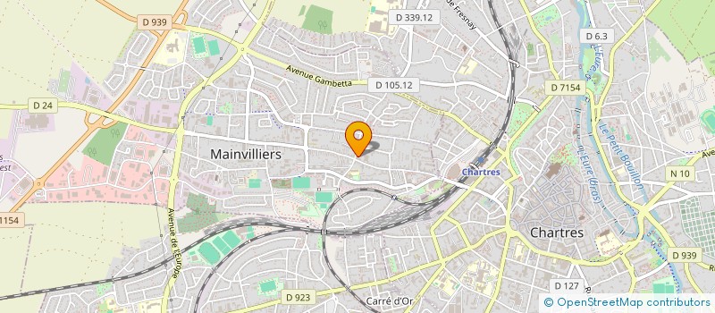 localisation de l'entreprise VITAL DOM 28  MAINVILLIERS