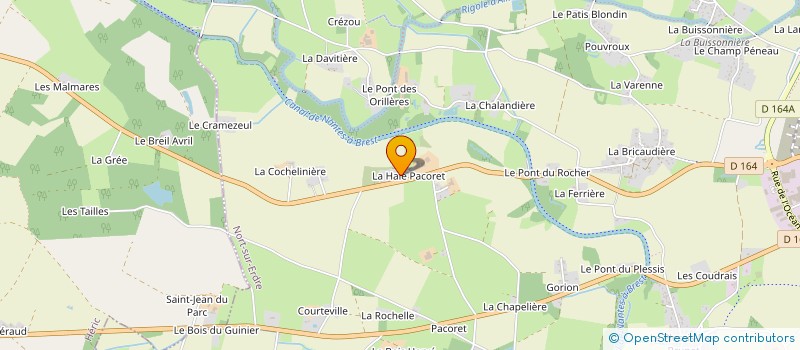 localisation de l'entreprise VITAL'EMEU à NORT-SUR-ERDRE