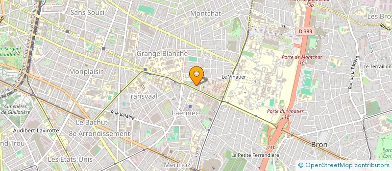 localisation de l'entreprise VITAL ENERGIE  LYON